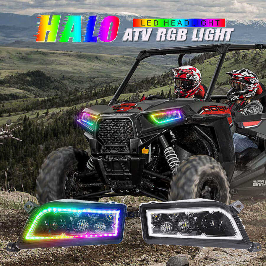 atv halo headlights