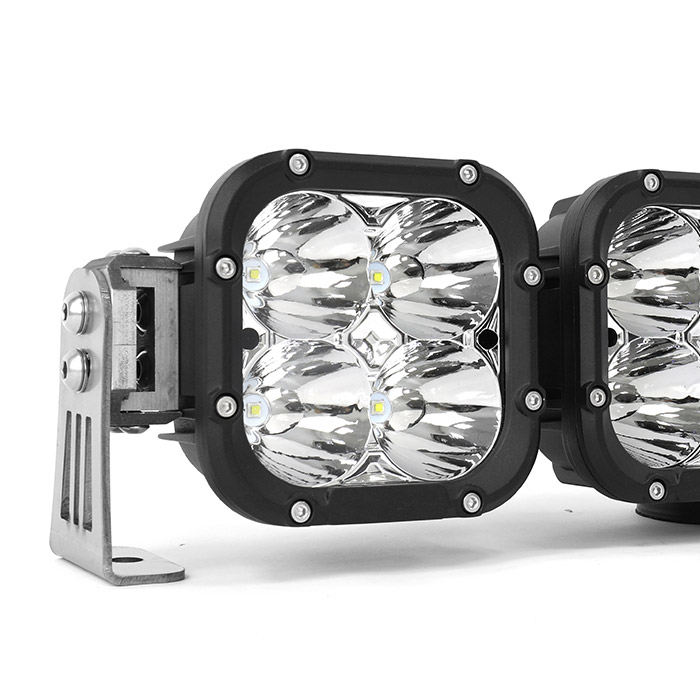 Car Roof Mounted Light Bar System with Square Spotlights 96954Z from